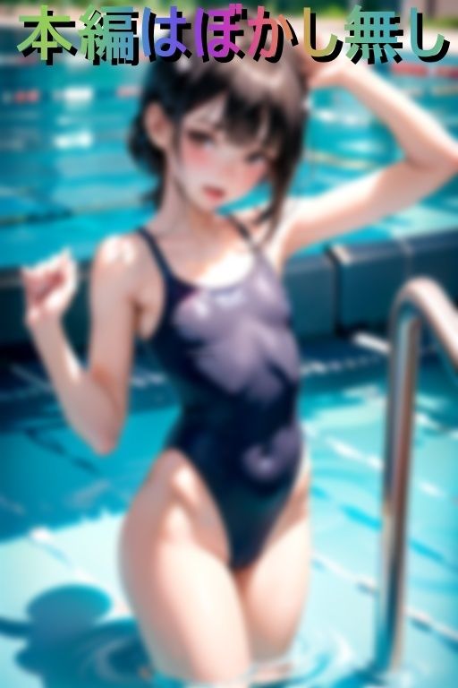 貧乳スク水小悪魔がくぱぁと誘惑 画像2